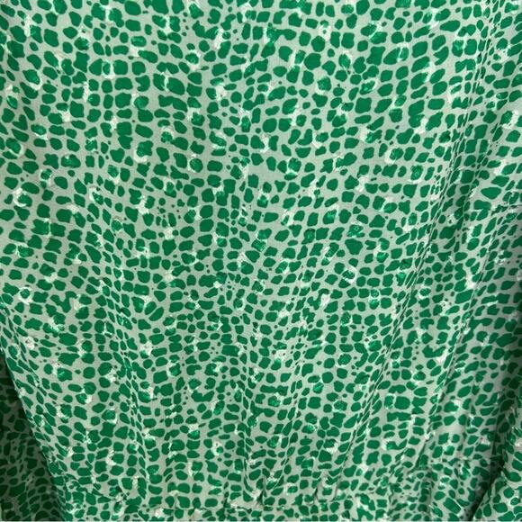 Traffic People Lily Green White Mini Dress Size XS - Picture 11 of 14